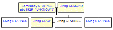 Mini tree diagram