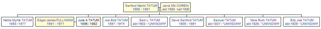 Mini tree diagram