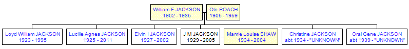 Mini tree diagram