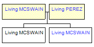 Mini tree diagram