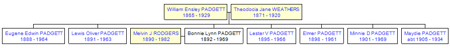 Mini tree diagram