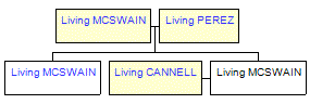 Mini tree diagram