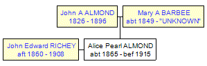 Mini tree diagram