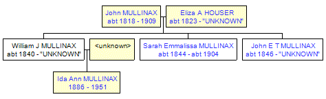 Mini tree diagram