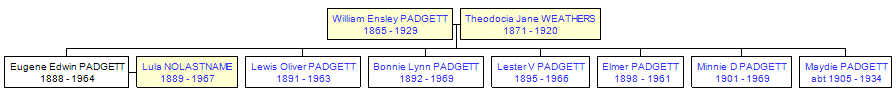 Mini tree diagram