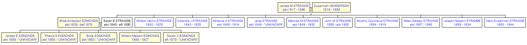 Mini tree diagram