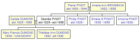 Mini tree diagram