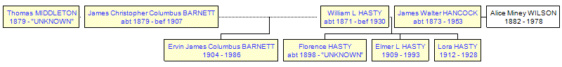 Mini tree diagram