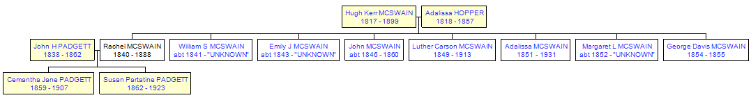 Mini tree diagram